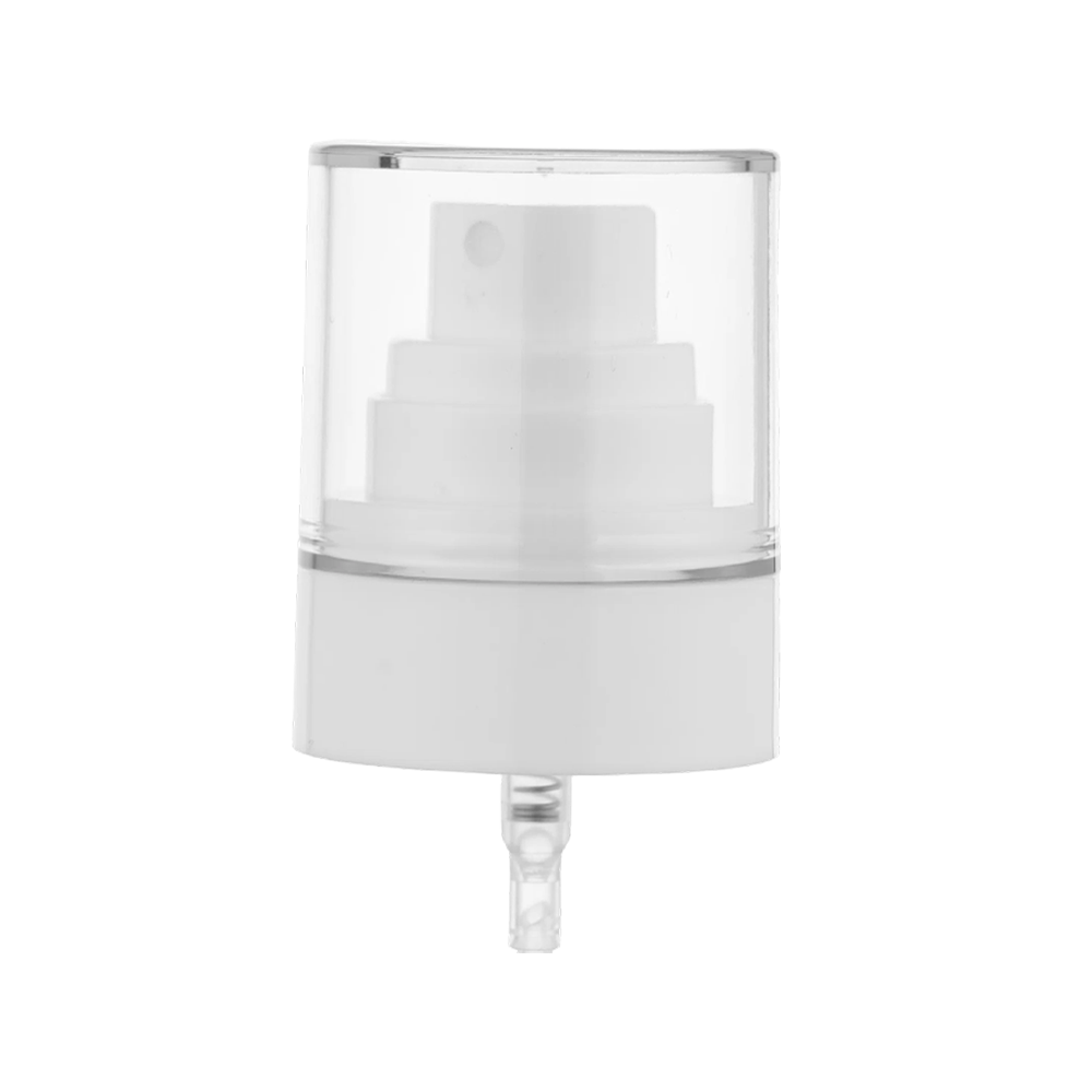 Pulverizador de niebla fina de doble pared 24/410 con resorte interno y media tapa AS