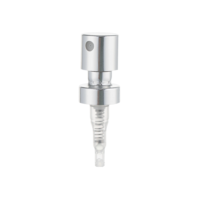 Bomba pulverizadora de perfume Snap on Crimp de 15 mm, dosis de 0,125 cc