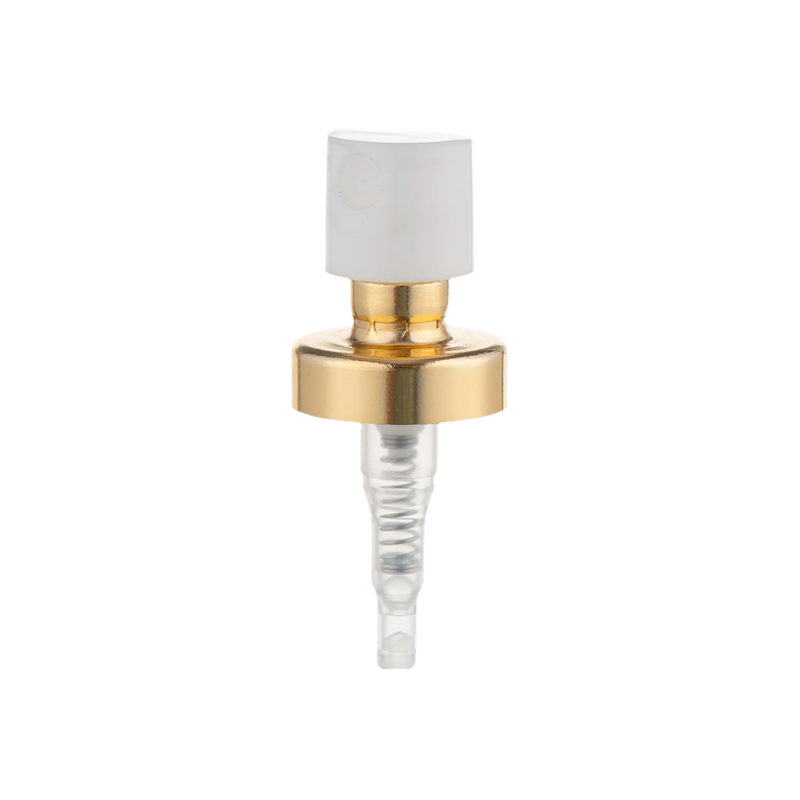 Bomba pulverizadora de perfume Snap on Crimp de 20 mm, dosis de 0,125 cc