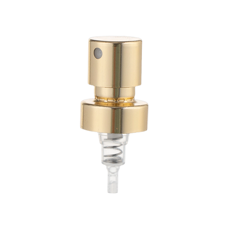Bomba pulverizadora de perfume Snap on Crimp de 15 mm, dosis de 0,1 cc