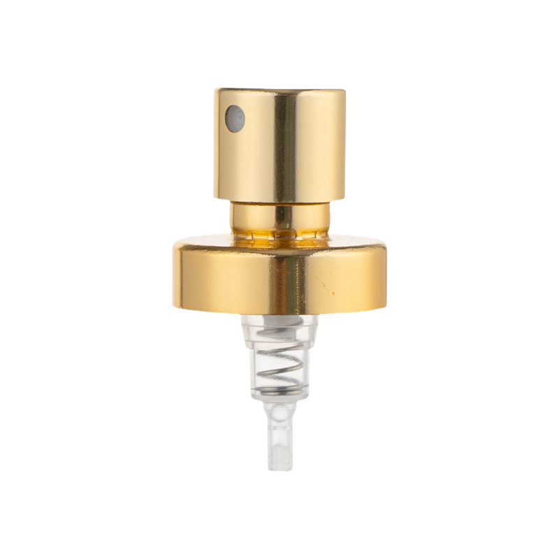 Bomba pulverizadora de perfume Snap on Crimp de 20 mm, dosis de 0,1 cc